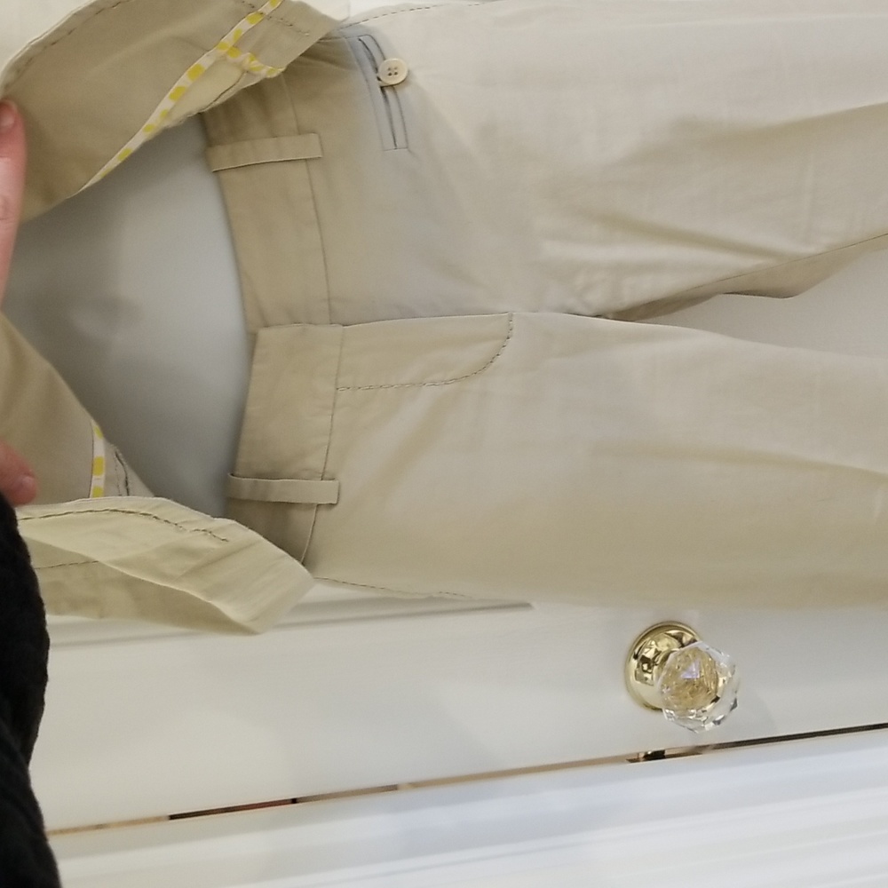 Trina Turk Khaki Jacket Pants Size 4 - Picture 3 of 9